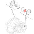 Alfa Romeo  Seal. Part Number 40004430